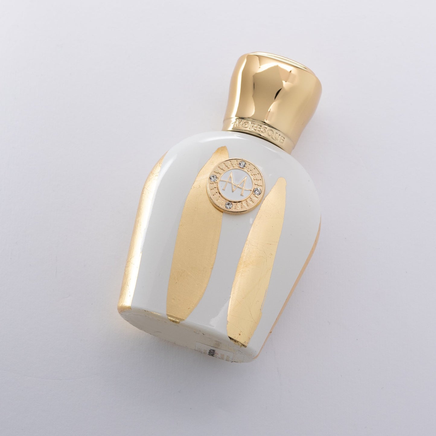 Ballerina (White with Large Flat Gold)