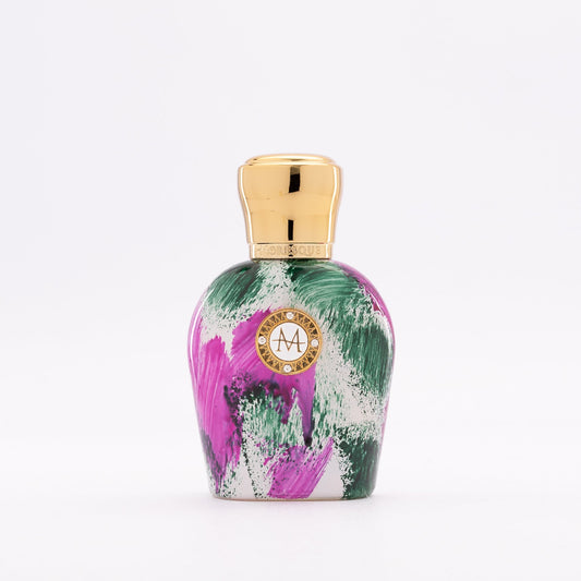 Divina Marchesa (White with Green and Pink Paint)